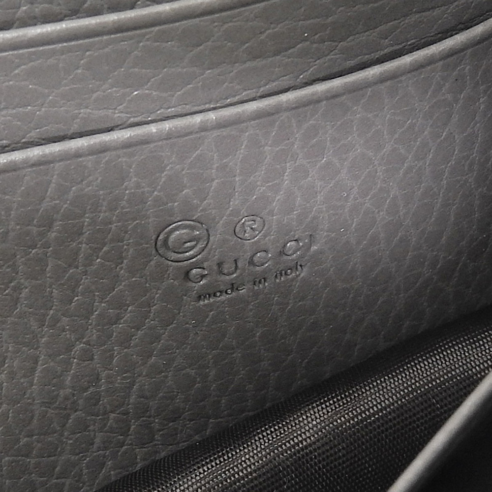 Gucci Interlocking Shoulder Bag Chain Wallet Leat… - image 7